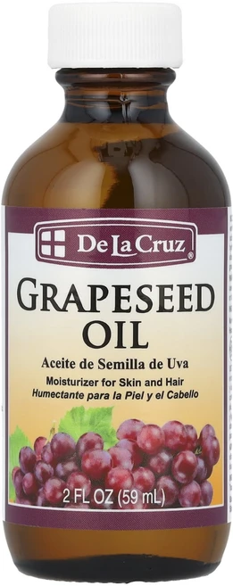 몸관리하세요 겨울입니다 De La Cruz 포도씨 오일 59ml(2fl oz) 특별관리진행, De La Cruz 포도씨 오일 59ml2fl oz - 쿠팡