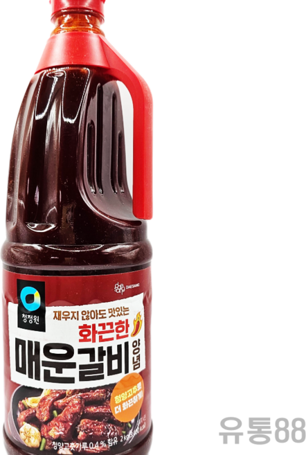 청정원 화끈한 매운갈비 양념 2kgx2개, 2kg, 2개