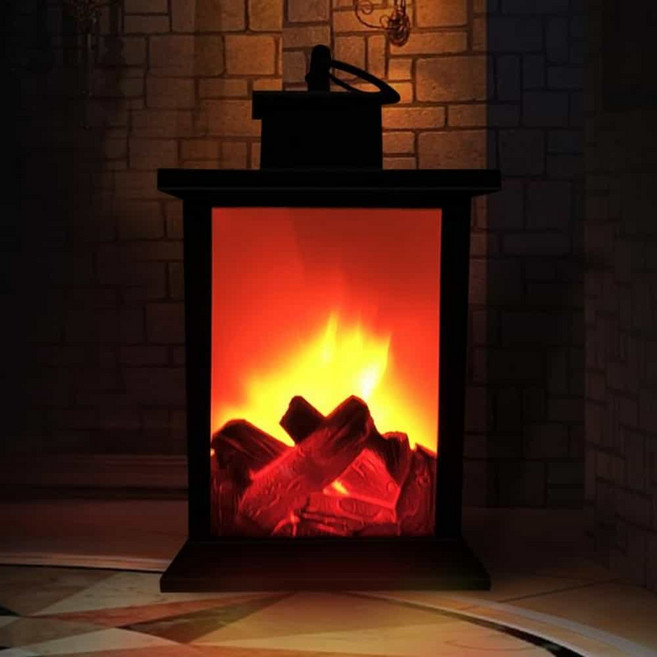 가정용 불멍 무드등 조명 화로대 모닥불 벽난로 실내, 1-불멍무드등-중