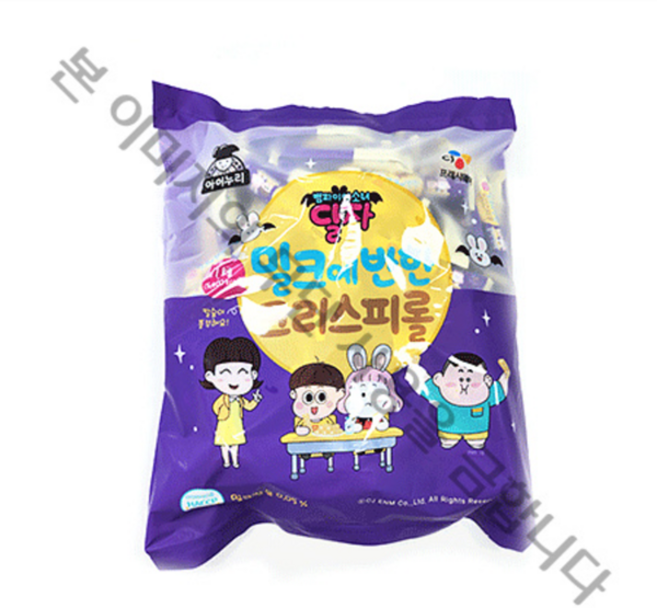 아이누리 밀크에 반한 크리스피롤(10g 100개입 뱀파이어소녀달자용) 1Kg, 1개, 10g