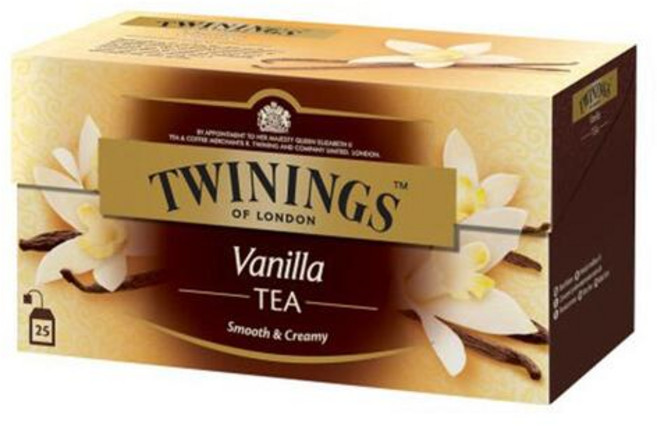 트와이닝 바닐라 티백, 2g, 25개입, 1개