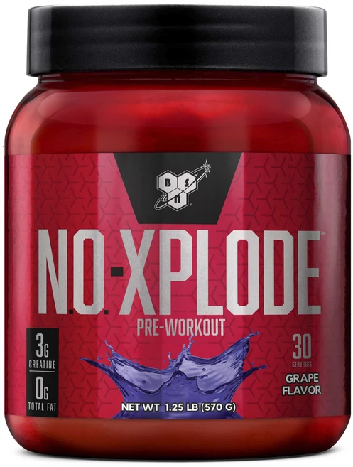 비에스엔 노-엑스플로드 프리-워크아웃 그레이프, 1개, 570g - 쿠팡