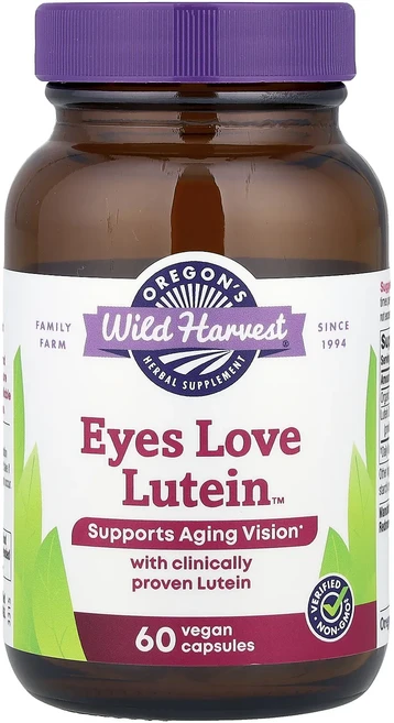 몸관리하세요 겨울입니다 Oregon's Wild Harvest Eyes Love Lutein™ 베지 캡슐 60정 특별관리진행, OregonsWildHarvestEyesLoveLute, 1개 - 쿠팡