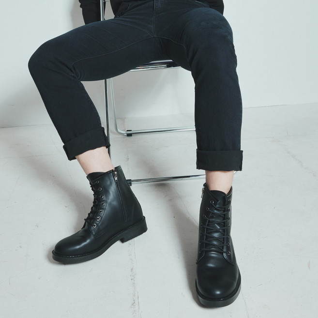 위드스텝스 남자레인워커 레이스업여성워커부츠 LAS