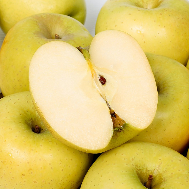 과즙폭팔 시나노 골드 노란 황금 사과, 1박스, 소과 1KG(6~7과)