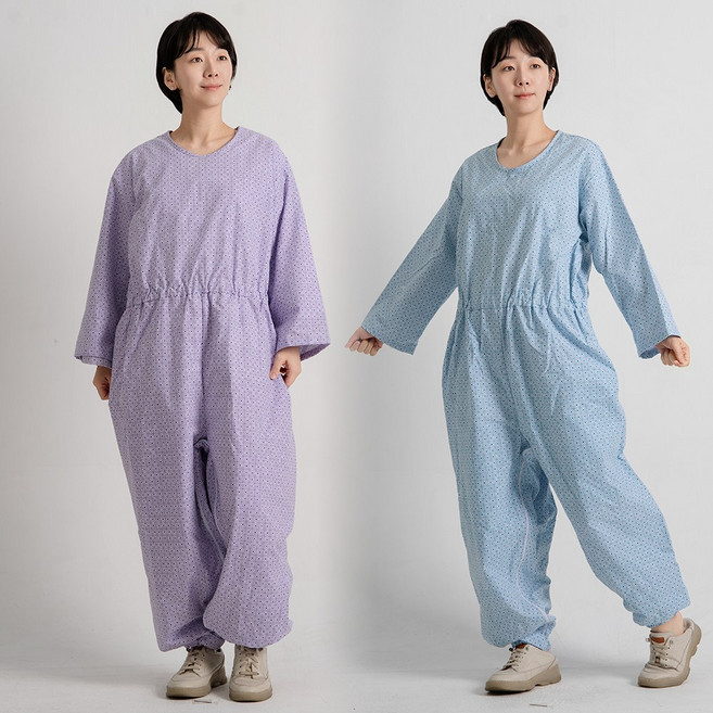 월드유니폼 프리미엄 치매환자 어르신우주복 치매복 병원환자복 요양원 노인