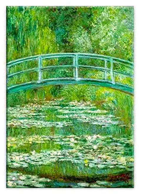 luntim DIY 명화그리기 유화 그림 그리기 선물 아크릴화 30x40 명화 풍경화 힐링 아트, 1개, 모네의 다리