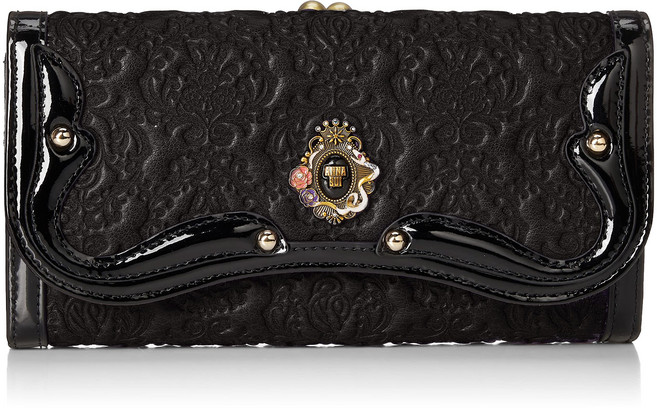 [ANNA SUI] [안나 수이] 구금장 지갑 세루판 레이디스 블랙 F