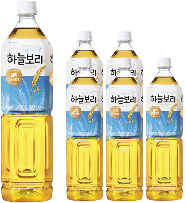 웅진 하늘보리, 1.5L, 6개