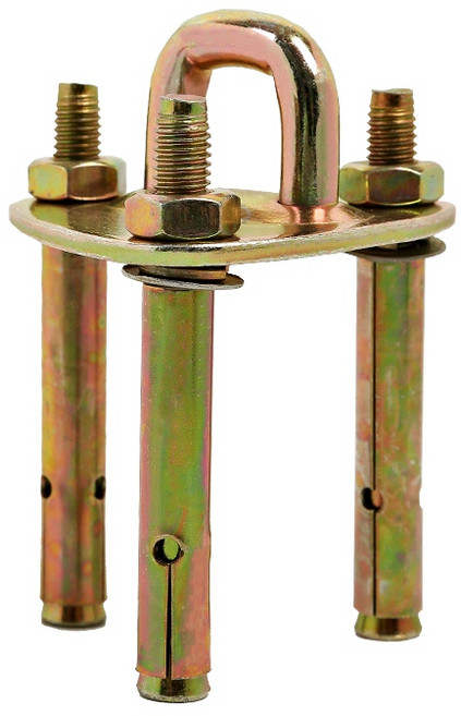 로프 벽고정 샌드백 플라잉요가 천정 밧줄걸이 강철 삼각 삼구, 브라켓, 1개