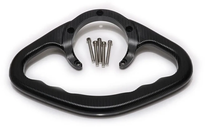 가와사키 Z750 ZX 6R 오토바이 연료 탱크 안전 팔걸이 핸들 블랙 그린, 04 Black