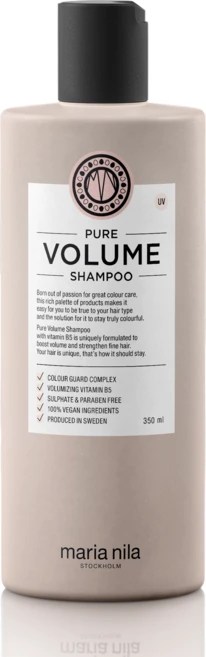 마리아닐라 퓨어볼륨 (비타민 B5) 샴푸 350ml, 1개 - 쿠팡