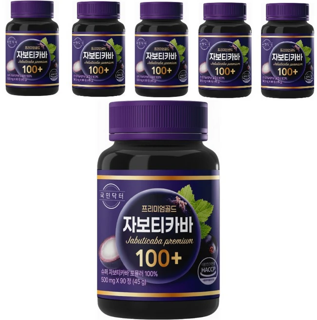 자보티카바 Jaboticaba Premium 100+, 6개, 90정 - 쿠팡