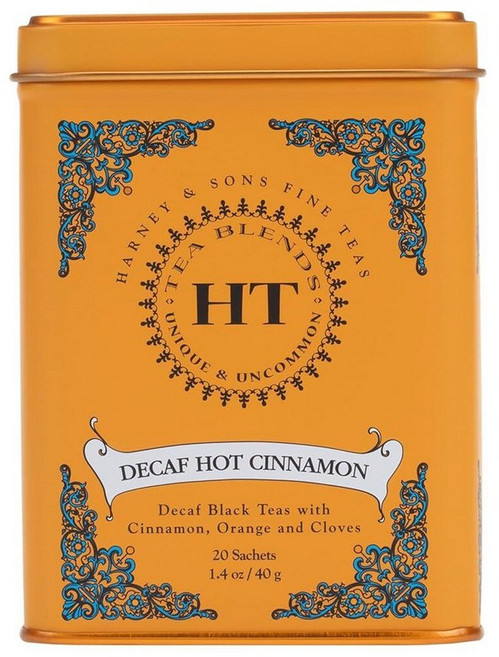 Harney Sons Horchata 가향 우롱 차 HT 라인 20봉지 221200, DECAF 핫 시나몬, 1