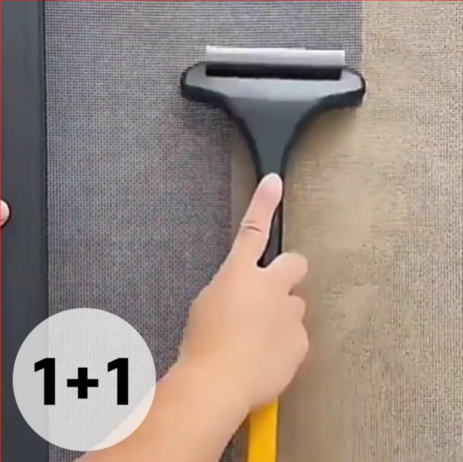 플로업 방충망 청소도구 스퀴지, 혼합색상, 2개