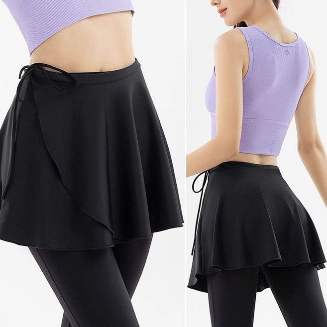 레깅스 힙커버 힙가리개 랩스커트 요가 레깅스치마art6+5DKM