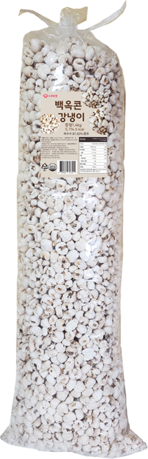 스위트영 백옥콘 강냉이, 1.4kg, 1개