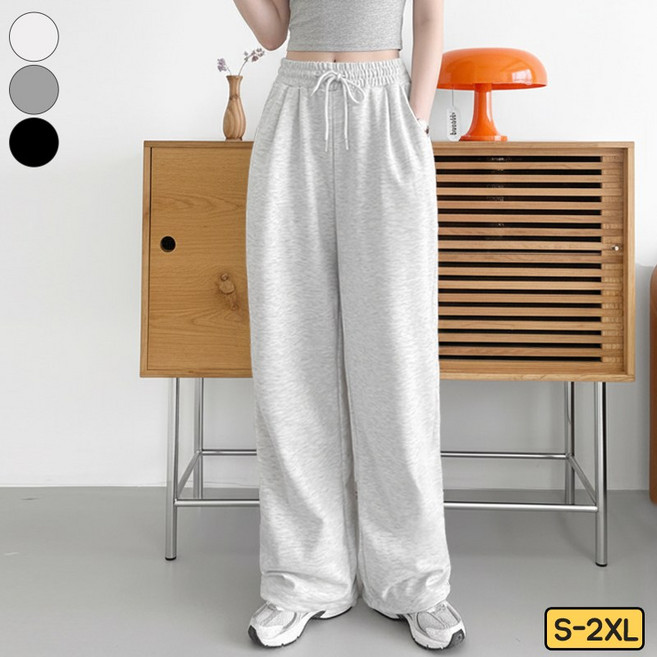 가비진 여성용 롱/숏 기장선택! 일자/조거 투웨이 핀턱 밴딩 트레이닝 팬츠 바지 키작녀 키큰녀 츄리닝 빅사이즈까지