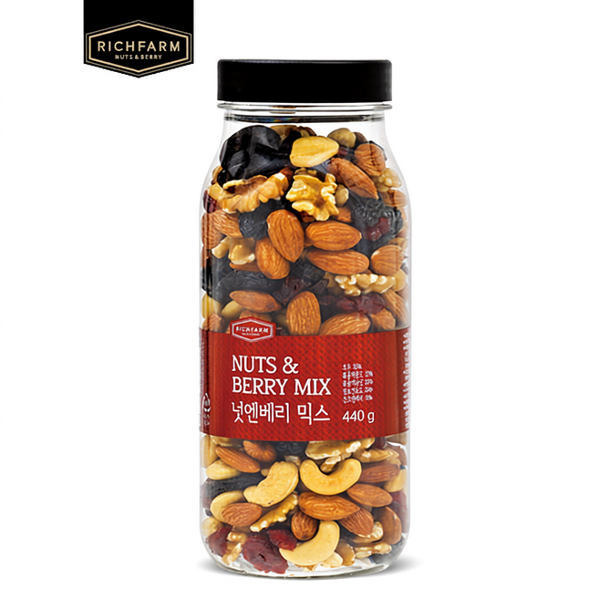 넛엔베리믹스넛 440g x 2통 견과류 믹스넛, 2개