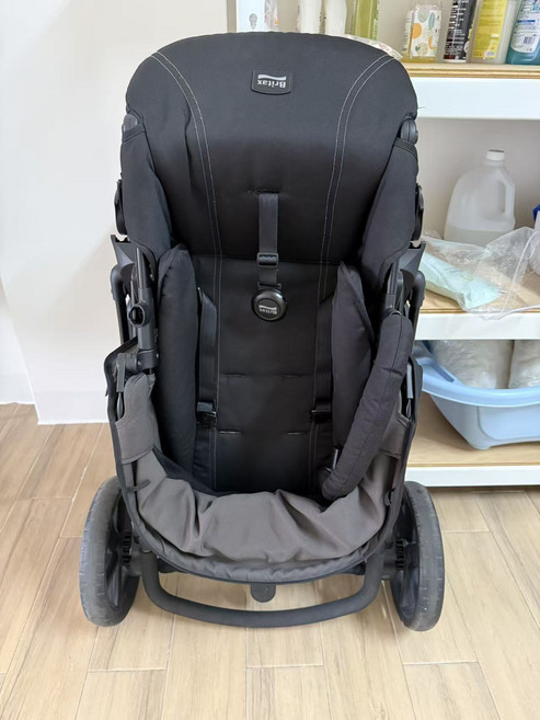 Britax B-SMART 嬰兒手推車 輕巧便攜 舒適透氣 時尚簡約, 黑