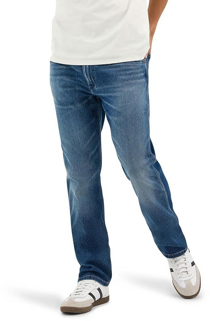 Wrangler 남성용 Greensboro 레귤러 스트레이트 진 데님 더스크 30 x