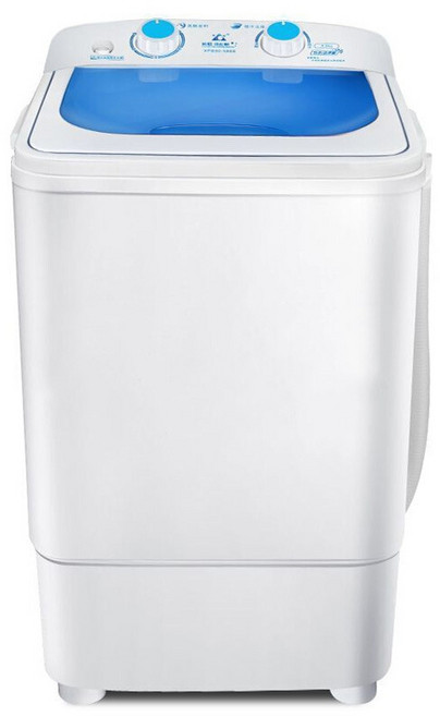 로로랜디 미니 세탁기 1인용 자취방 5kg 기숙사 속옷 수건 아기옷 양말 소형 통돌이 세탁 탈수, 파란색