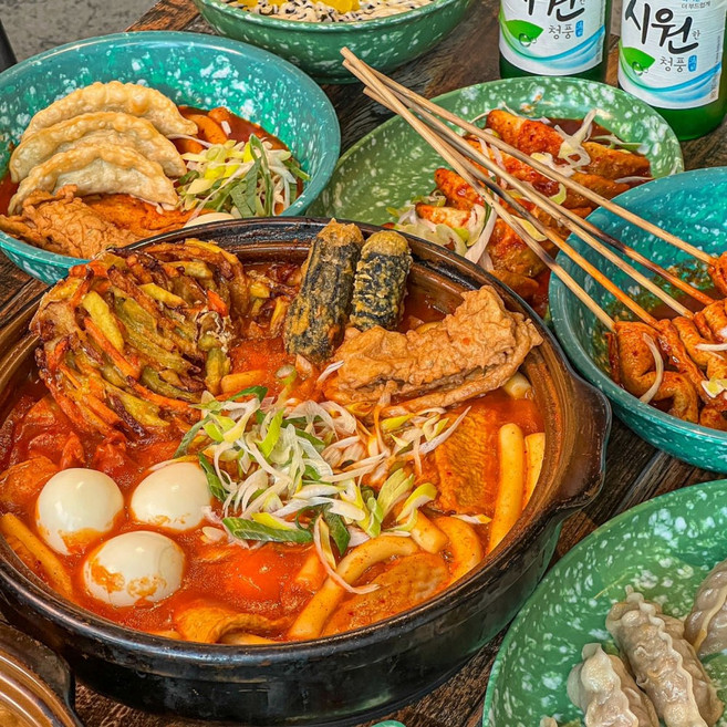 [본사직영] 청주 신성당 밀떡 즉석 국물떡볶이 밀키트 1인분 (순한맛), 5개, 310g