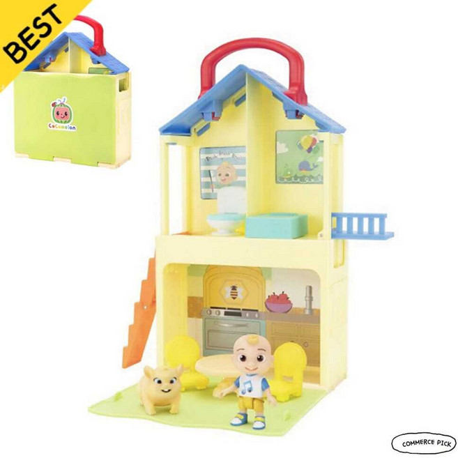 [역할놀이 집] 지나월드 코코멜론 팝업 하우스 JW41380 캐릭터 피규어 픽앤코501