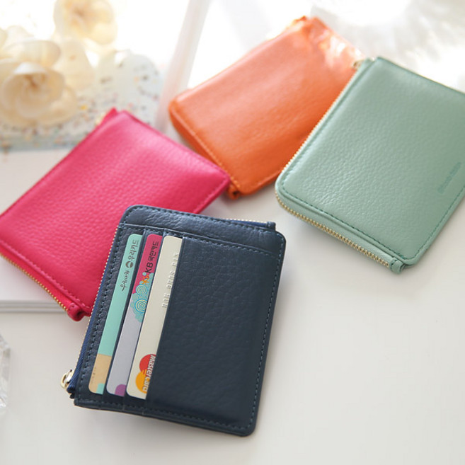 프롬비 리얼소가죽 로렐 카드지갑 여성지갑 여자반지갑