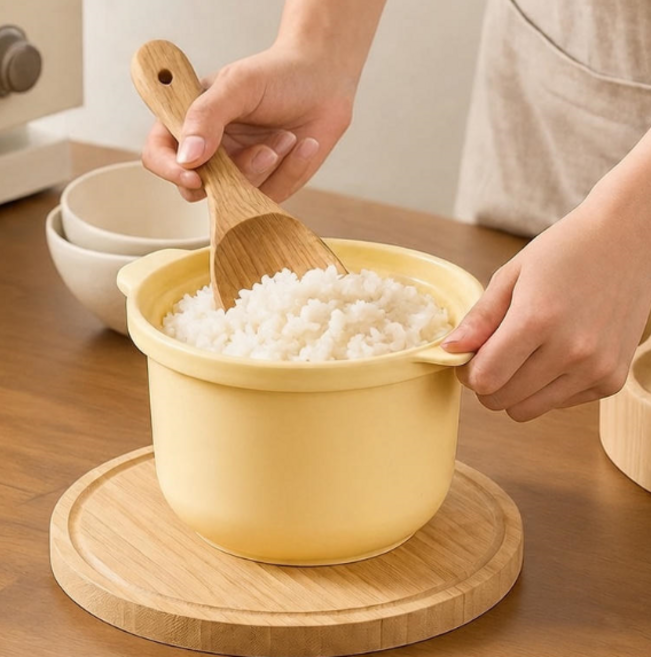 칼로볼 전자레인지 저당밥솥 국산 다이어트 찜기, 버터옐로우, 1개