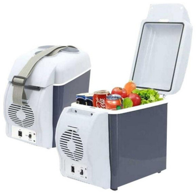 루베크 CM-075CAR/7.5리터 차량용 캠핑 냉온장고 자동차 카 캠핑쿨러 냉장고 12V 온장고 전기 아이스박스, 상세페이지 참조