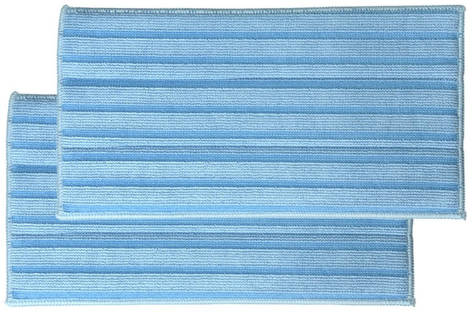 [호환] 우리비즈 만능 스팀 청소기 걸레 패드 극세사 찌든때 물걸레 한경희 블랙앤데커 홈앤아트, 2개, 극세사용