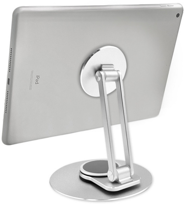 태블릿 전기종 맥세이프 올라운더 접이식 거치대, 1개, 실버