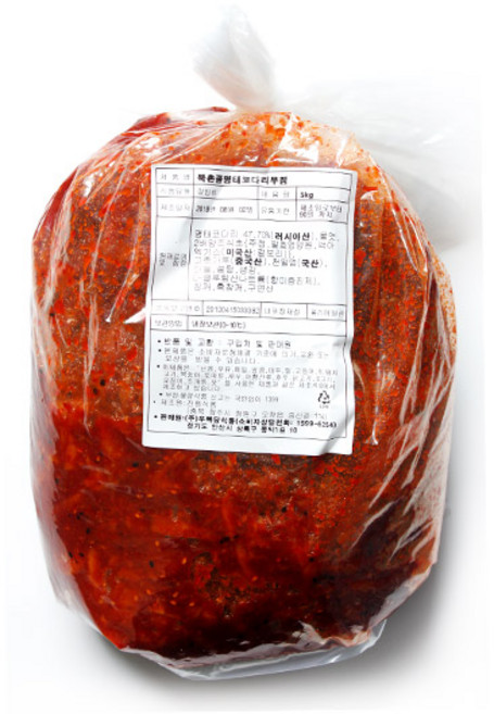 북촌골 코다리무침 회냉면용 5 kg x 1 ea, 5kg, 1개