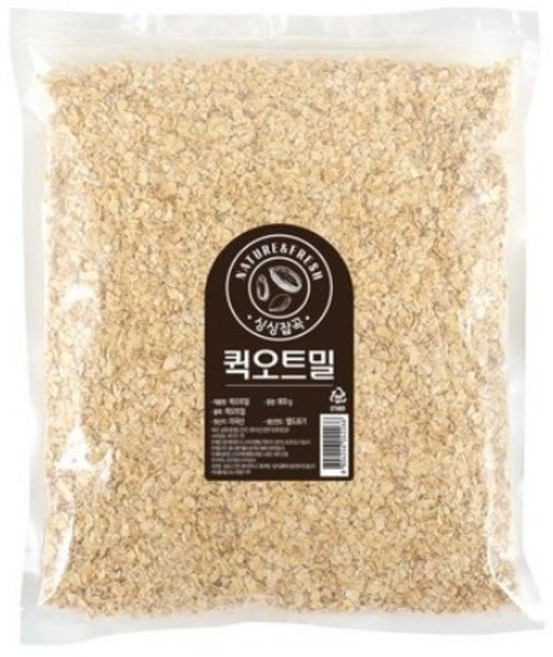 월드그린 싱싱 퀵오트밀, 800g, 2개