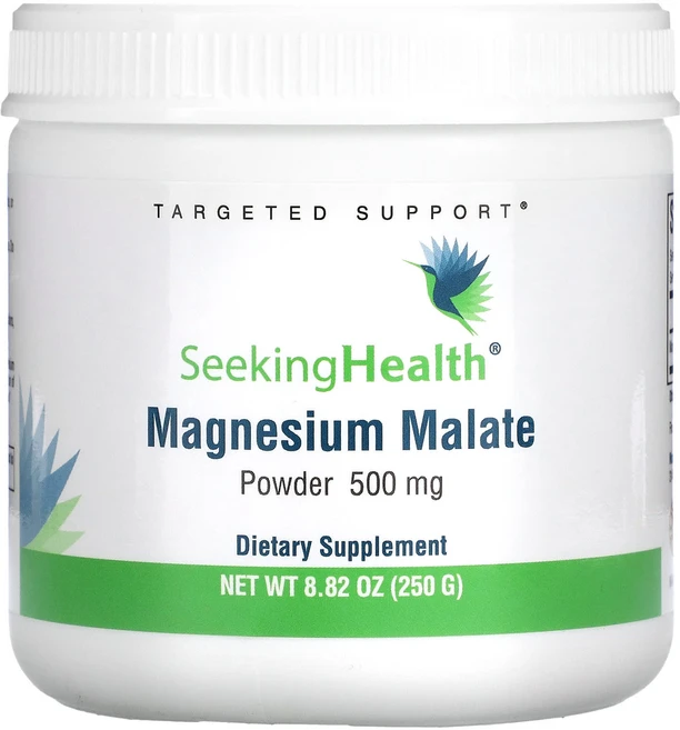 Seeking Health 마그네슘 말레이트 분말 500mg 250g(8.82oz), 250g, 1개 - 쿠팡
