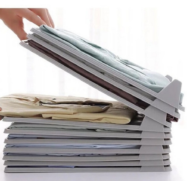 의류 보관랙 옷장 수납함 옷 티셔츠 바지 정리함 아기옷 정리 서랍 칸막이 플라스틱 보관대, 1개