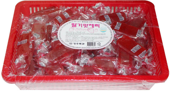 장수제과 딸기맛제리, 1개, 1.275kg