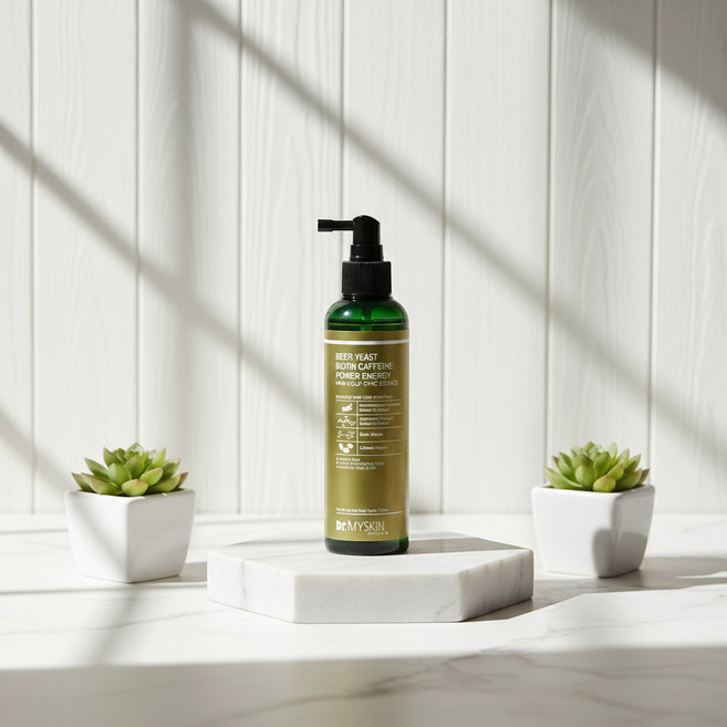 맥주효모 어성초 비오틴 카페인 파워 에너지 헤어 두피토닉 에센스200ml 영양제 탈모증상완화, 200ml, 1개
