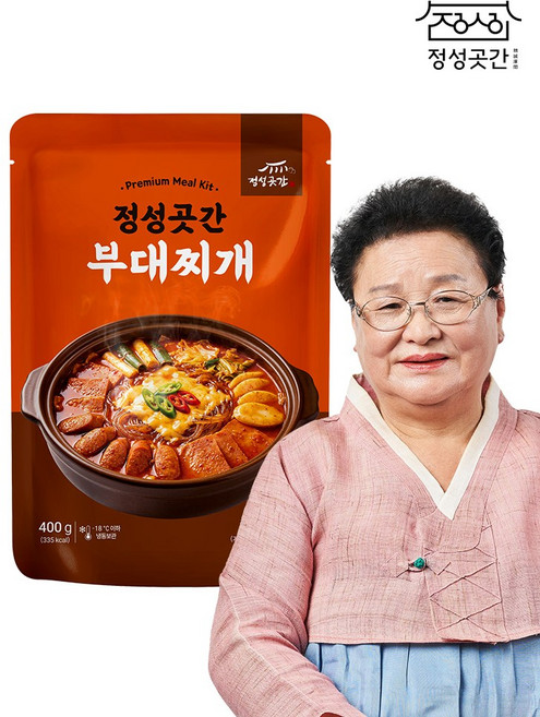 정성곳간 명인 강순의 부대찌개 400g 1팩, 없음, 1개