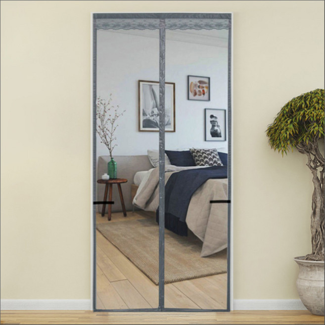 심플 문 모기장 자석방충망 현관문모기장커튼자석, 1