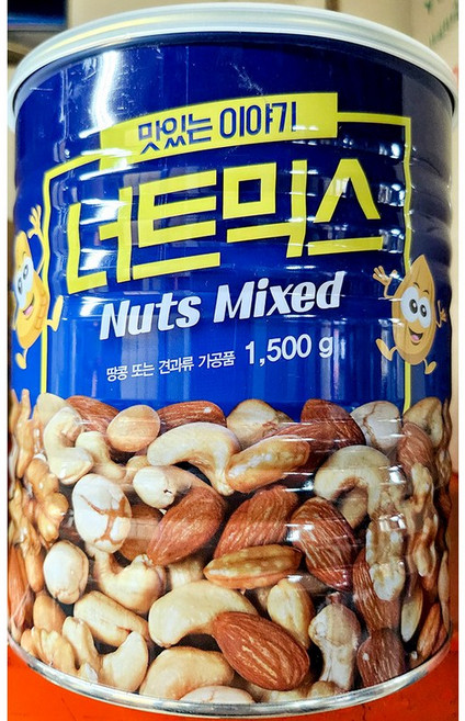 안주마을 너트믹스 땅콩견과믹스, 1개, 1.5kg