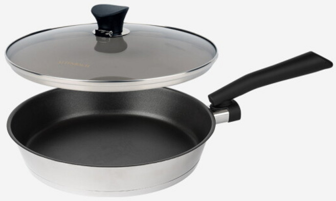 [알텐바흐] 디펜더스 인덕션 후라이팬 28팬+28커버 2종세트, 1세트, 28cm