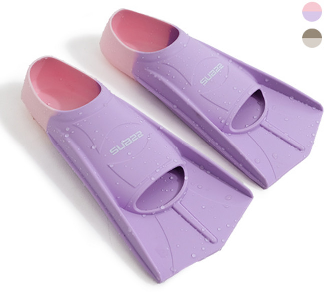 서브22 프리다이빙 수영 오리발 숏핀, 퍼플