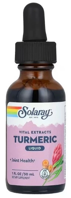 액상 바이탈 추출물 강황 1000mg 30ml(1fl oz) 솔라레이, 1개, 30ml - 쿠팡