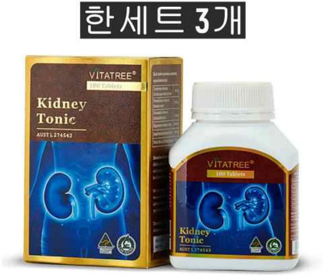 비타트리 키드니 토닉 100정 X3개, 3개 - 쿠팡