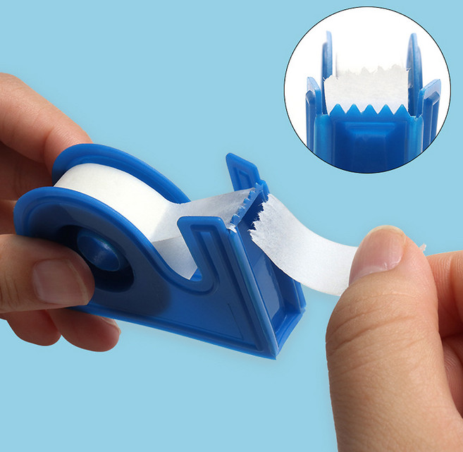 1+1 보냄 간호사 테이프 커터기 반창고 커팅기, 1개