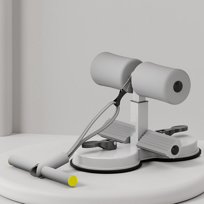 거와스 가정용 윗몸일으키기 보조기 복근 운동기, 그레이, 1개