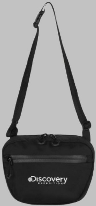 백화점정품 디스커버리 리버티 크로스백 블랙 데일리 가방 산행 가방 나일론 가방