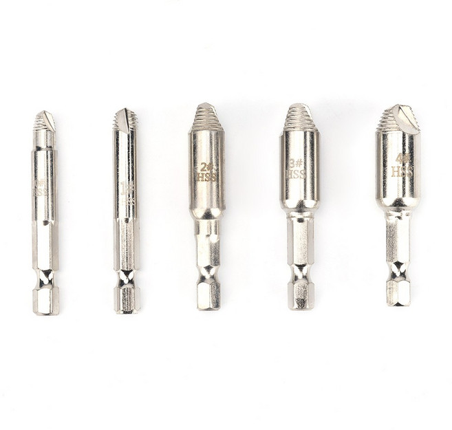 제거기 볼트 리무버 5종 세트, 1세트